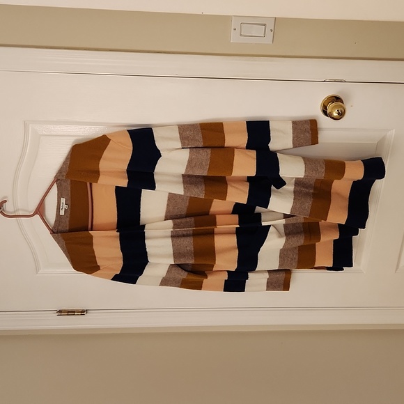 Madewell Kent Striped Cardigan - Picture 1 of 7